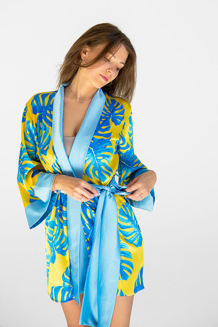 silk robe