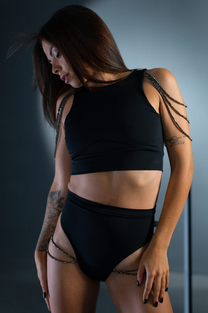 pole dance clothing sets